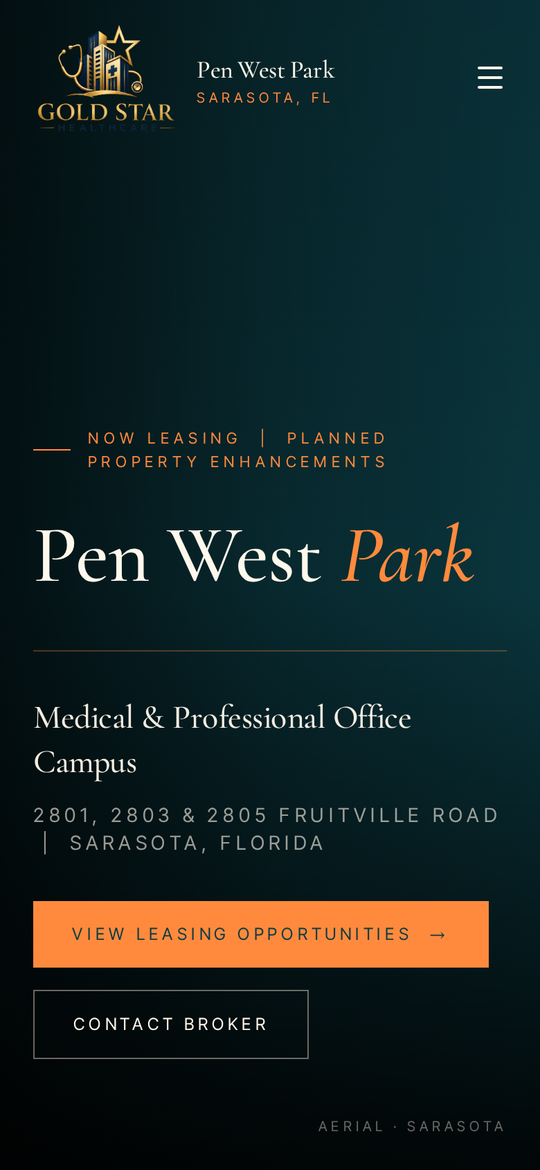 Fruitville Medical mobile homepage