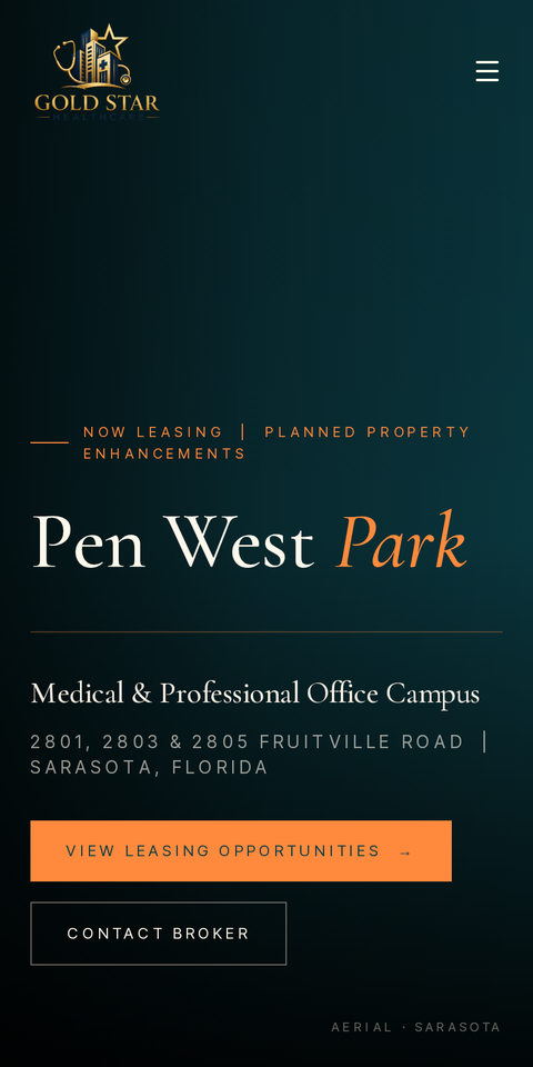 Fruitville Medical mobile homepage