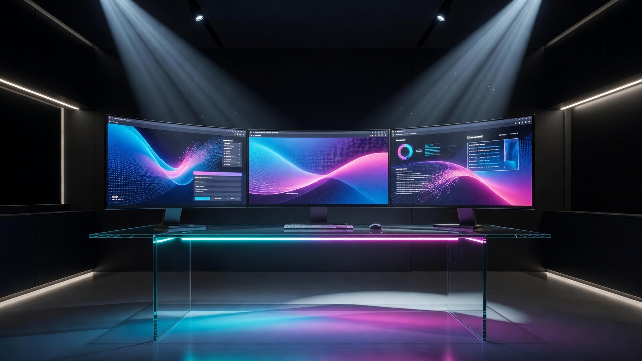 Creative studio workspace
