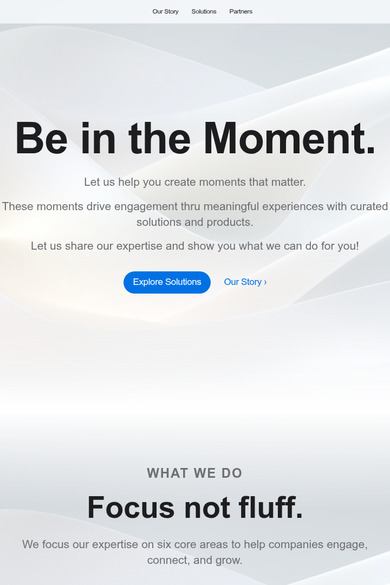 Loughman Group mobile homepage