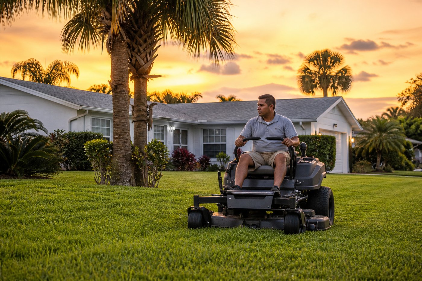 Example lawn crew — sample photo